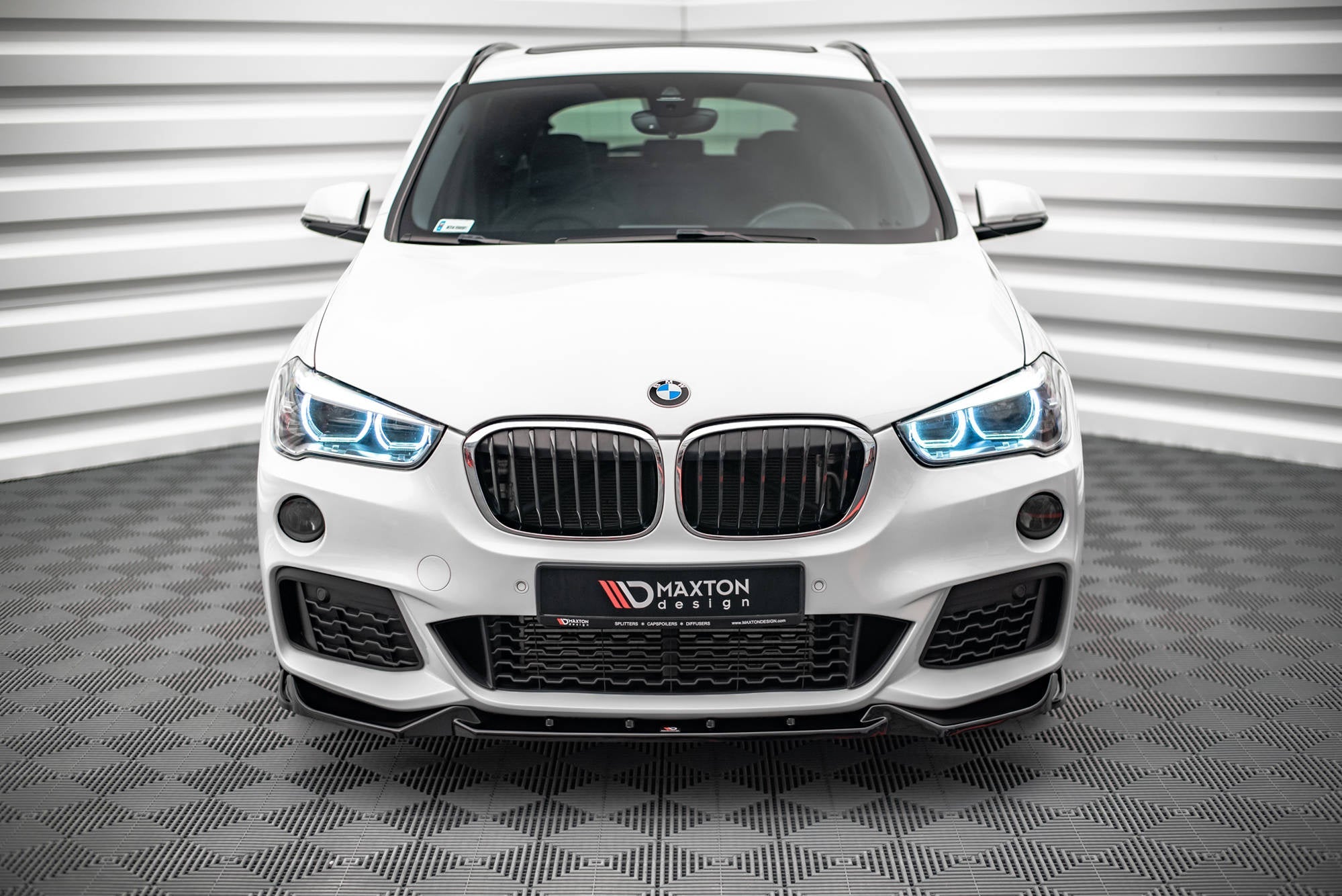 Maxton Design Splitter delantero V.2 para BMW X1 M-Pack F48 - imagen 2