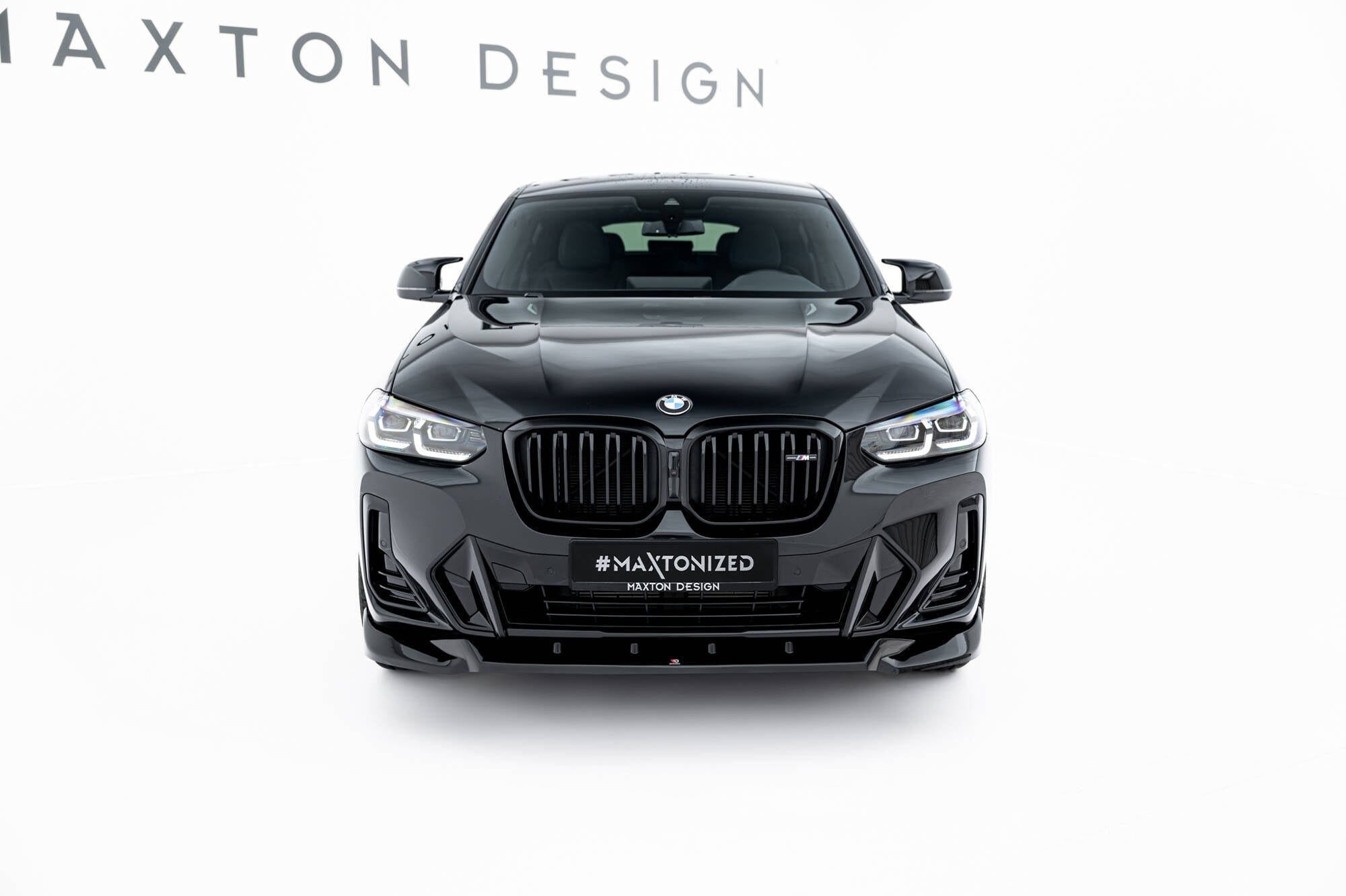 Maxton Design Splitter delantero V.2 para BMW X4 M-Pack G02 Facelift - imagen 2