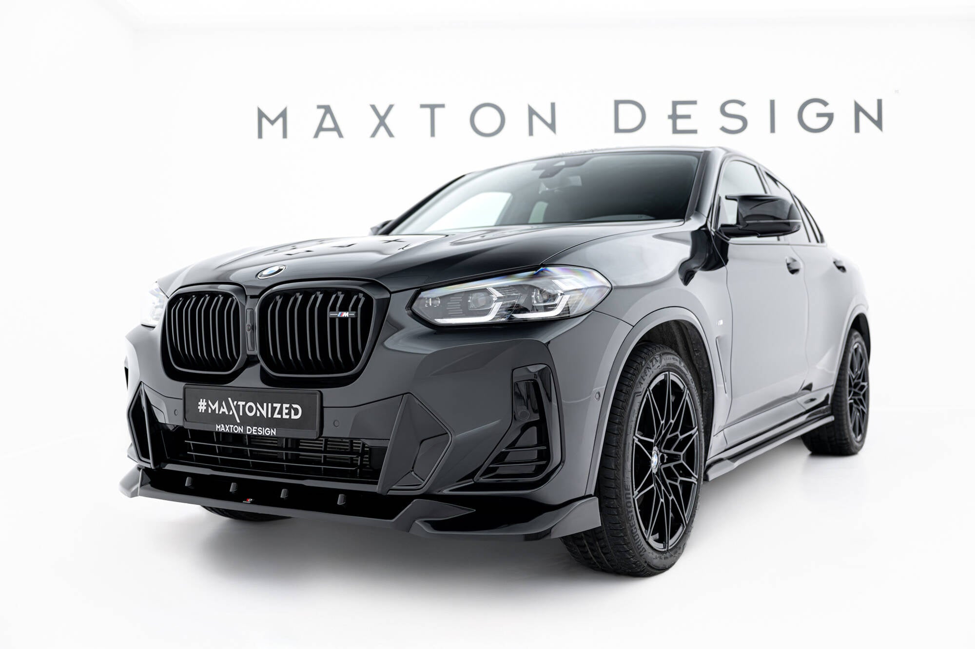 Maxton Design Splitter delantero V.2 para BMW X4 M-Pack G02 Facelift - imagen 3