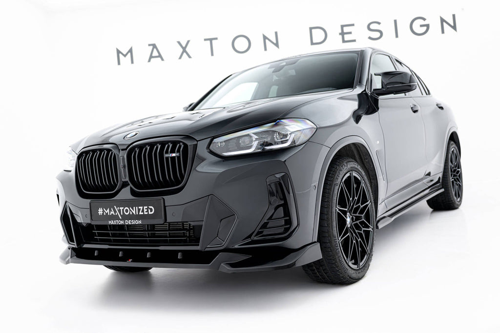 Maxton Design Splitter delantero V.2 para BMW X4 M-Pack G02 Facelift - imagen 1