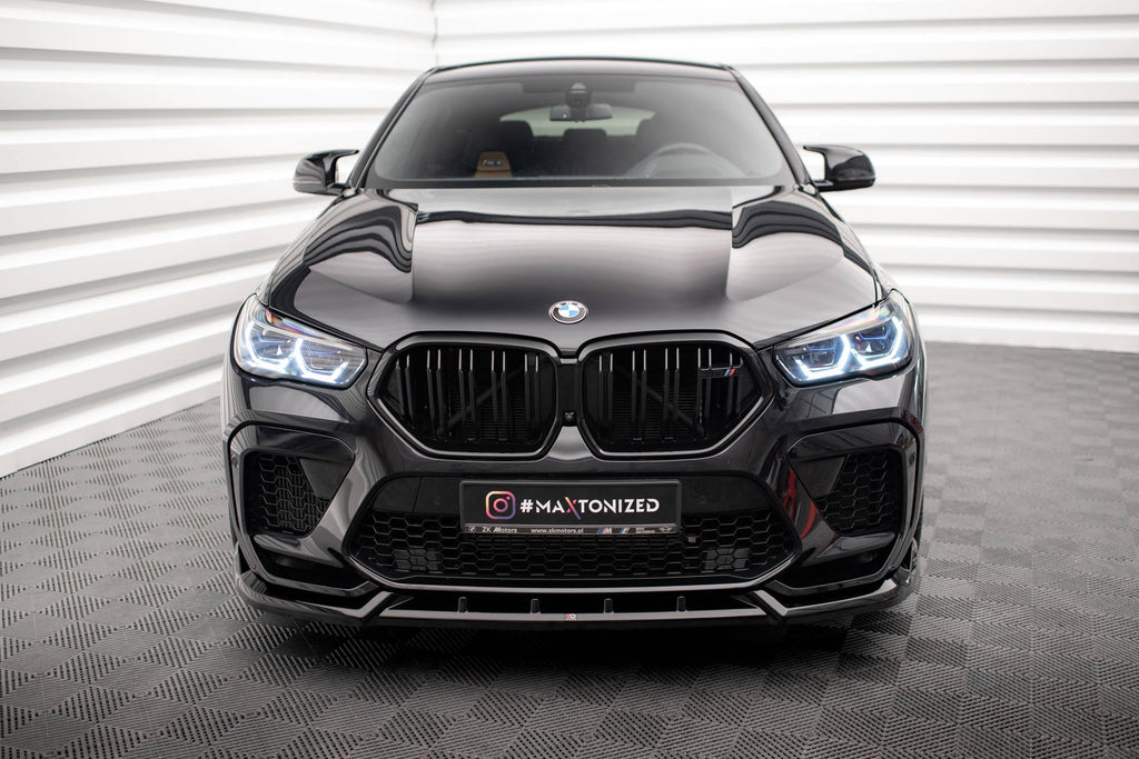 Maxton Design Splitter delantero V.2 para BMW X6 M F96 - imagen 2