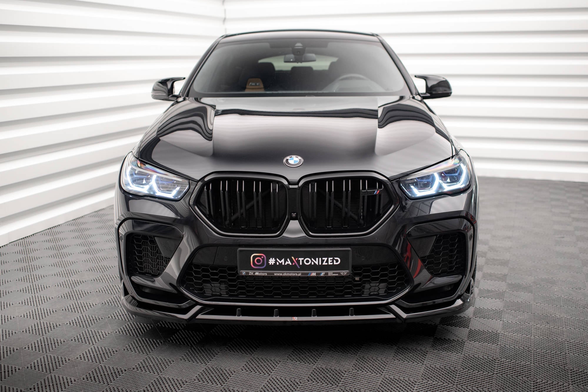 Maxton Design Splitter delantero V.2 para BMW X6 M F96 - imagen 2