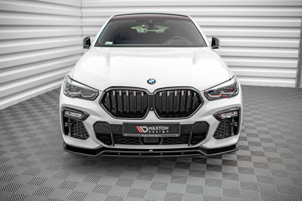 Maxton Design Splitter delantero V.2 para BMW X6 M-Pack G06 - imagen 2