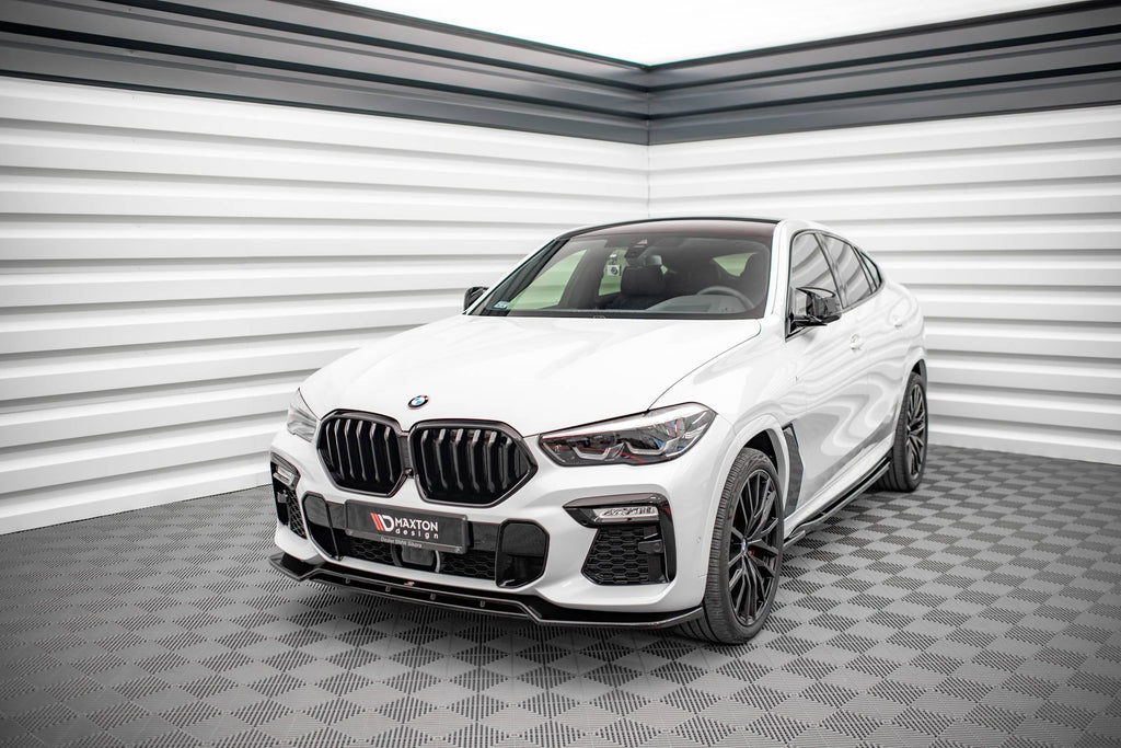 Maxton Design Splitter delantero V.2 para BMW X6 M-Pack G06 - imagen 3