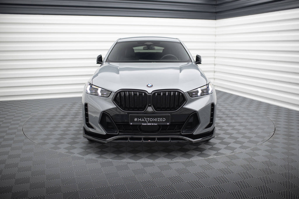 Maxton Design Splitter delantero V.2 para BMW X6 M-Pack G06 Facelift - imagen 2