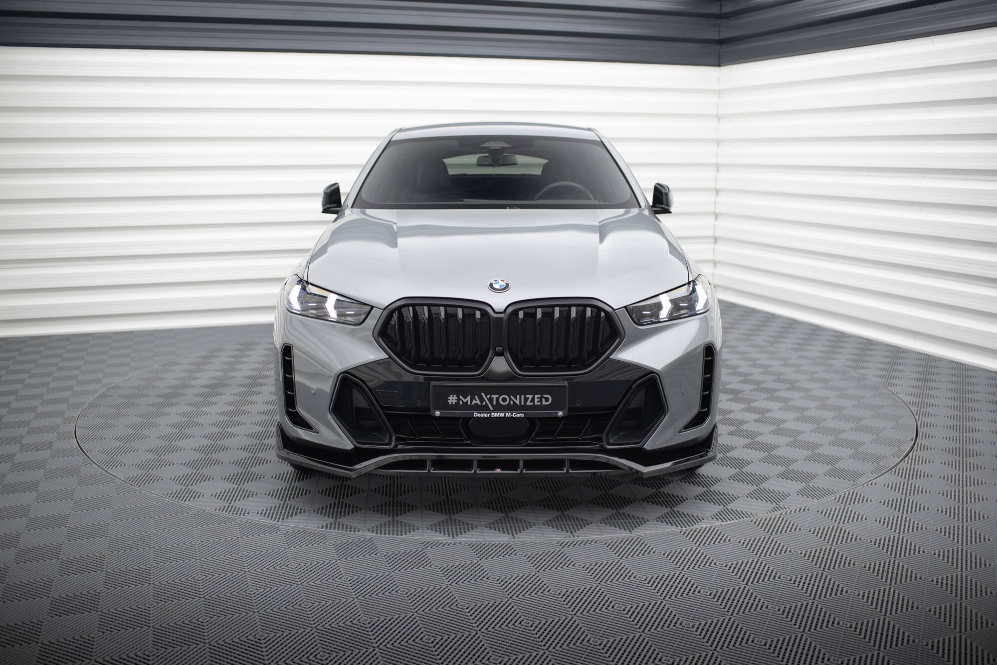 Maxton Design Splitter delantero V.2 para BMW X6 M-Pack G06 Facelift - imagen 2