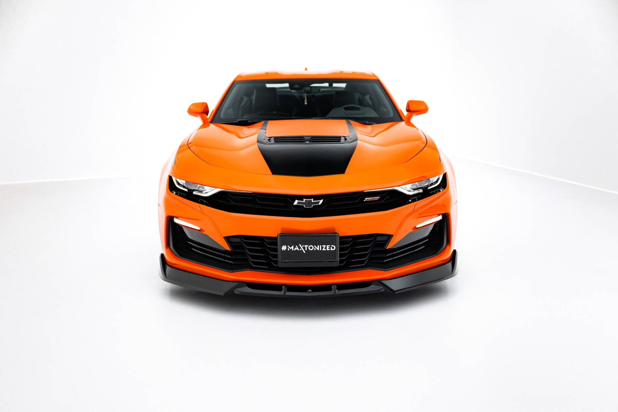 Maxton Design Splitter delantero V.2 para Chevrolet Camaro SS Mk6 Facelift - imagen 2