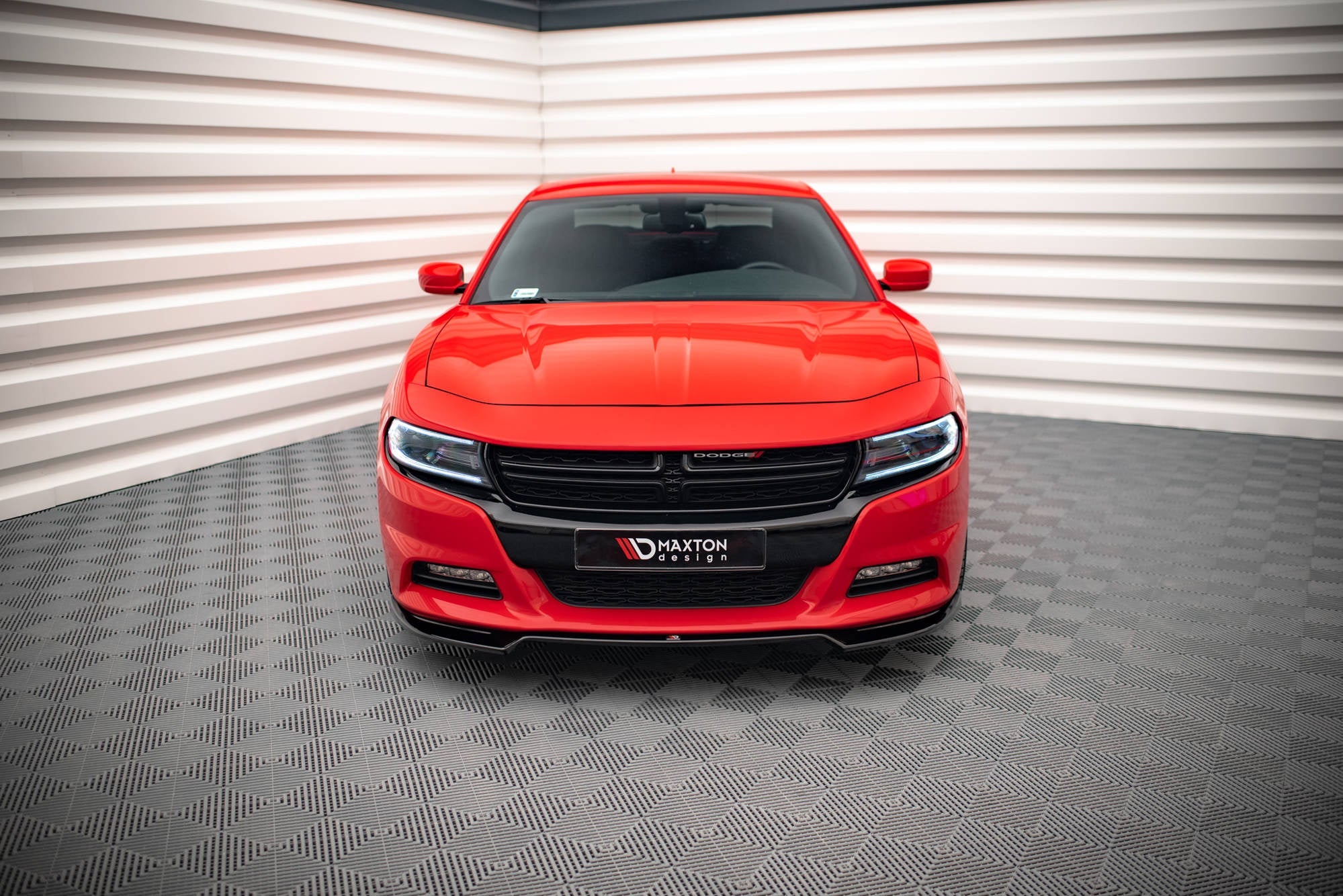 Maxton Design Splitter delantero V.2 para Dodge Charger RT Mk7 Facelift - imagen 2