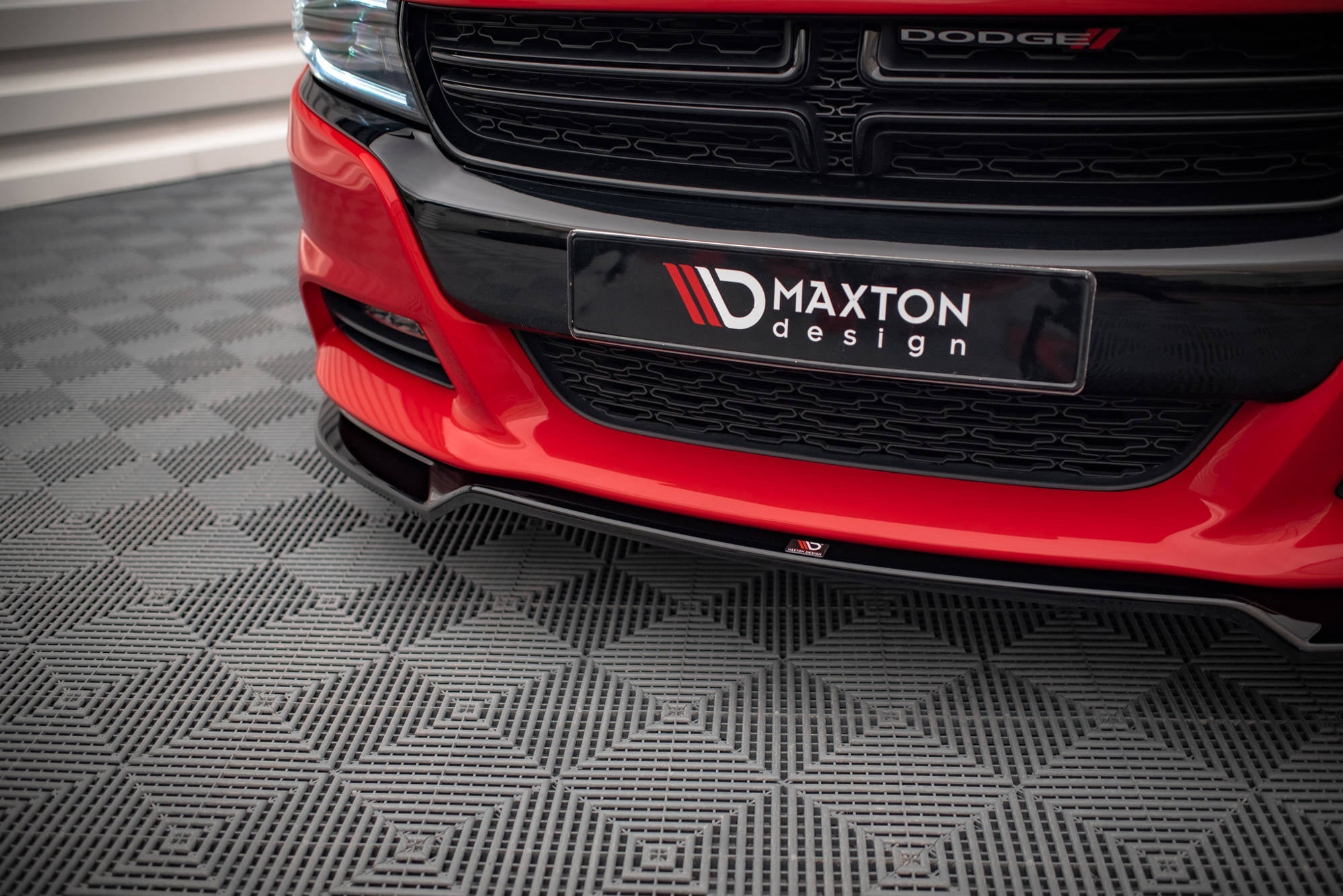 Maxton Design Splitter delantero V.2 para Dodge Charger RT Mk7 Facelift - imagen 3