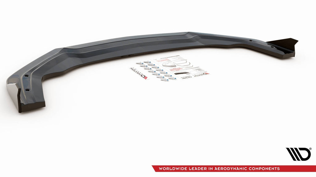 Maxton Design Splitter delantero V.2 + Flaps para Ford Mustang GT Mk6 Facelift - imagen 6