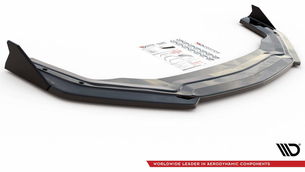 Maxton Design Splitter delantero V.2 + Flaps para Ford Mustang GT Mk6 Facelift - imagen 5