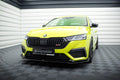 Maxton Design Splitter delantero V.2 + Flaps para Skoda Octavia RS Mk4 - imagen 1