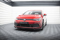 Maxton Design Splitter delantero V.2 + Flaps para Volkswagen Golf GTI / GTE / GTD / R-Line Mk8 - imagen 1