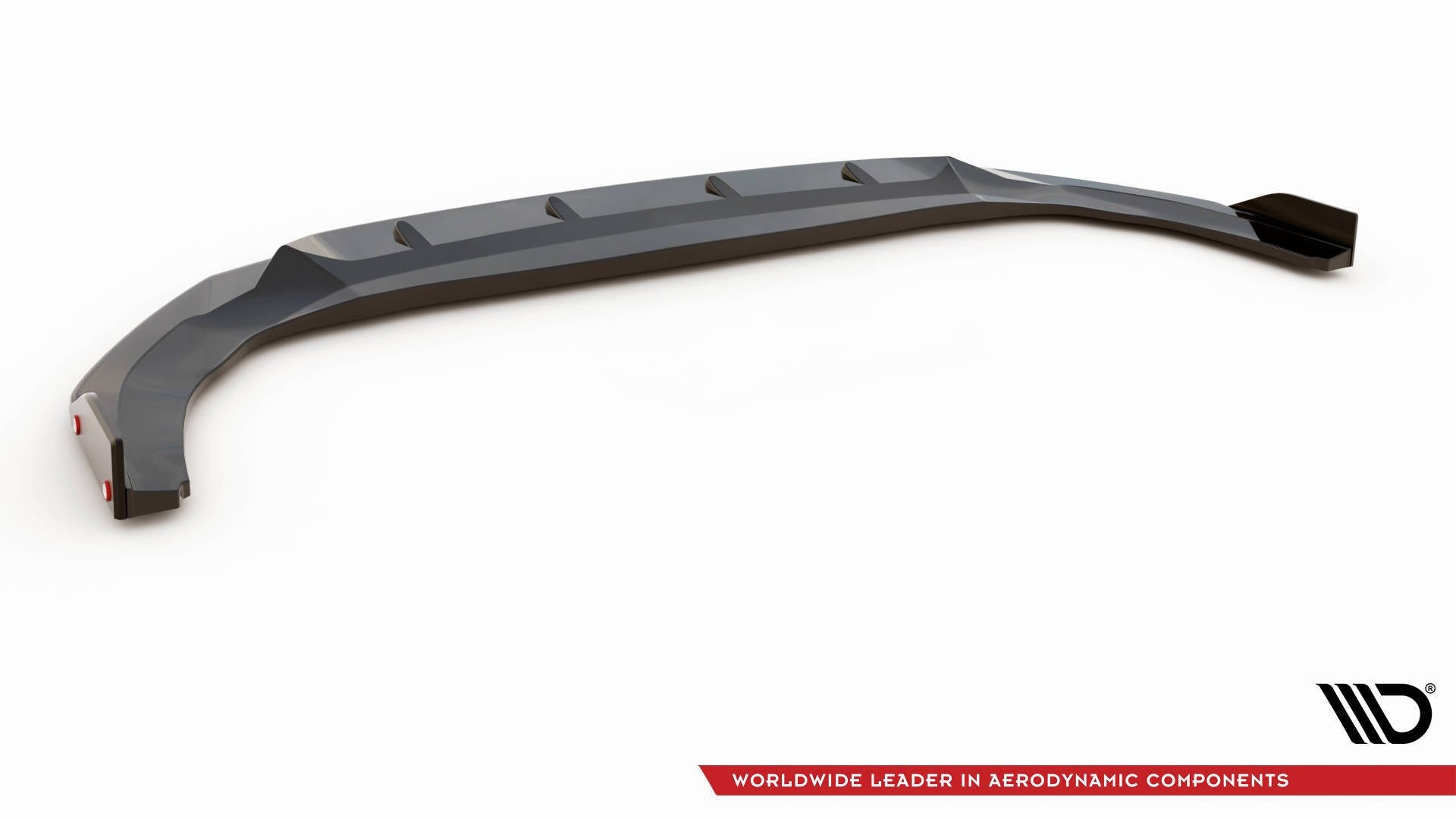 Maxton Design Splitter delantero V.2 + Flaps para Volkswagen Golf GTI / GTE / GTD / R-Line Mk8 - imagen 5