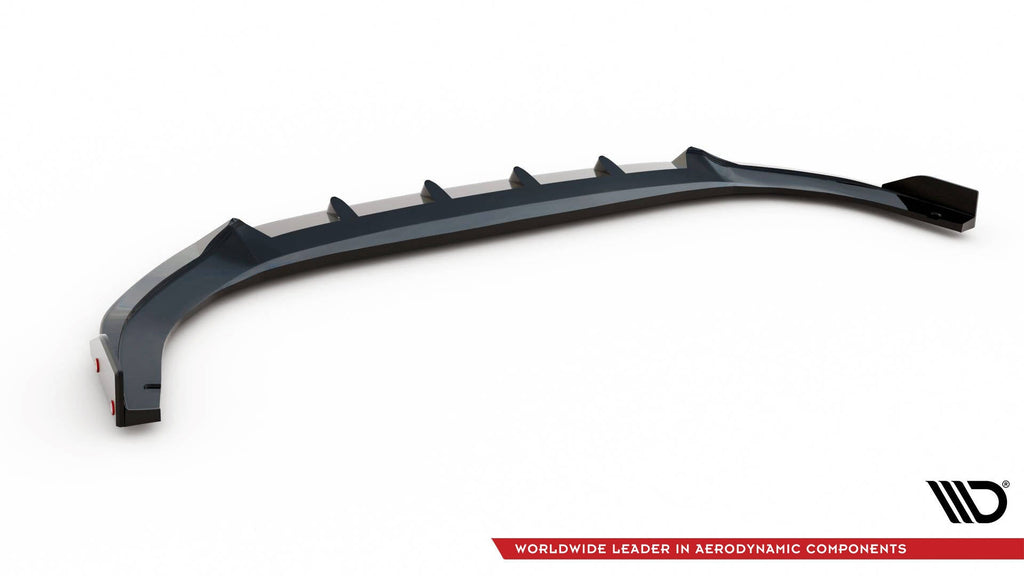 Maxton Design Splitter delantero V.2 + Flaps para Volkswagen Golf GTI / GTE / R-Line Mk8 Facelift - imagen 5