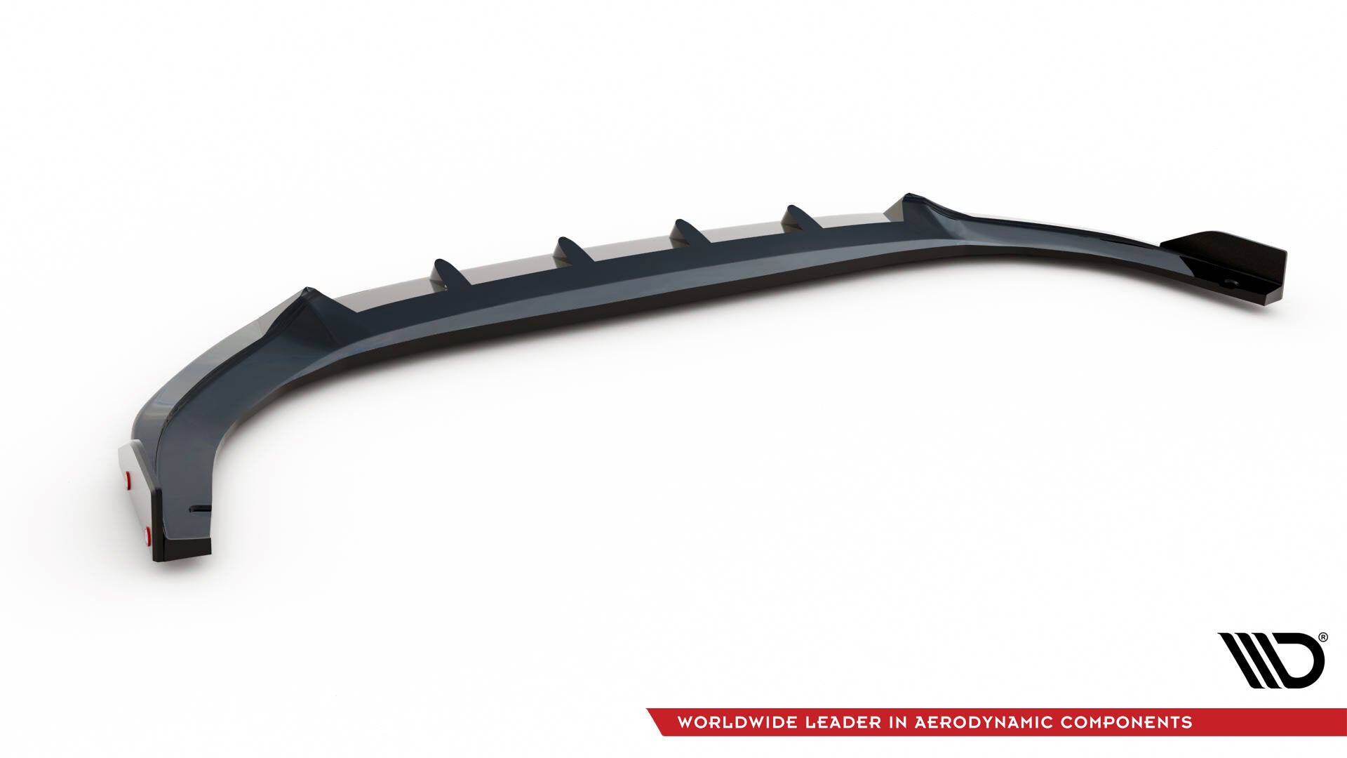 Maxton Design Splitter delantero V.2 + Flaps para Volkswagen Golf GTI / GTE / R-Line Mk8 Facelift - imagen 5