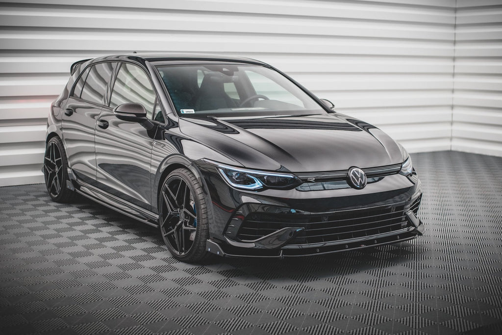 Maxton Design Splitter delantero V.2 + Flaps para Volkswagen Golf R Hatchback / Variant Mk8 - imagen 3