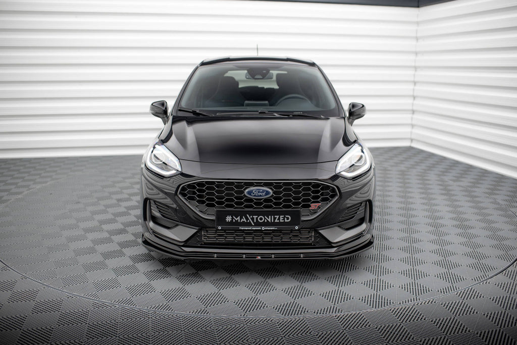 Maxton Design Splitter delantero V.2 para Ford Fiesta ST / ST-line Mk8 Facelift - imagen 2