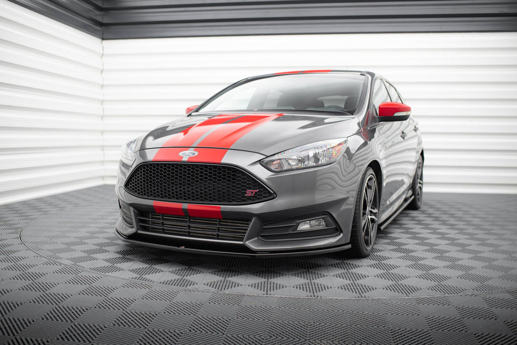 Maxton Design Splitter delantero V.2 para Ford Focus ST Mk3 Facelift - imagen 1