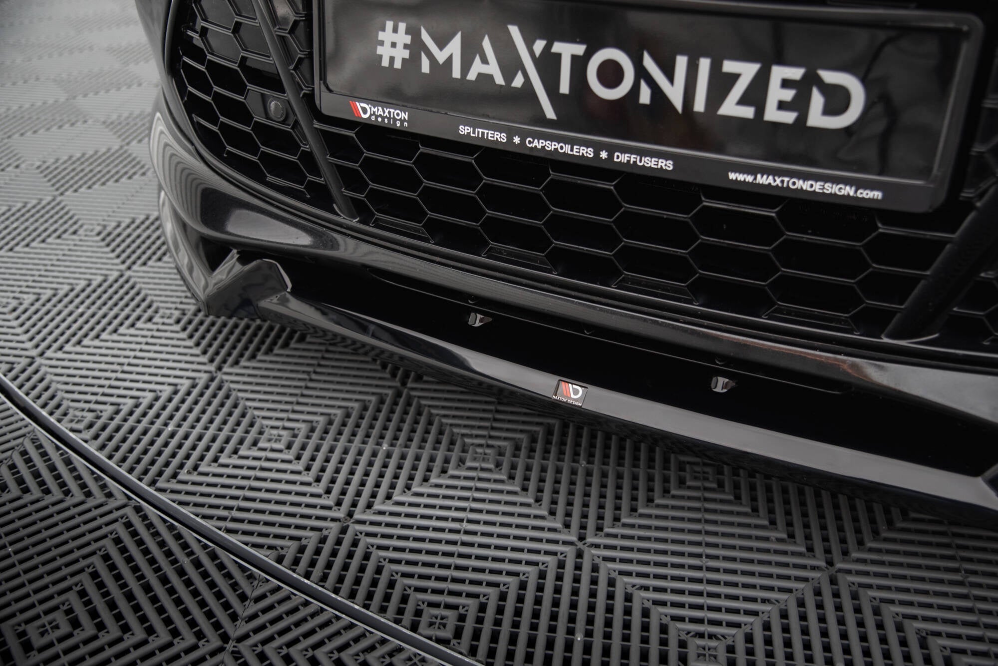 Maxton Design Splitter delantero V.2 para Ford Mondeo ST-Line Estate Mk4 Facelift - imagen 3