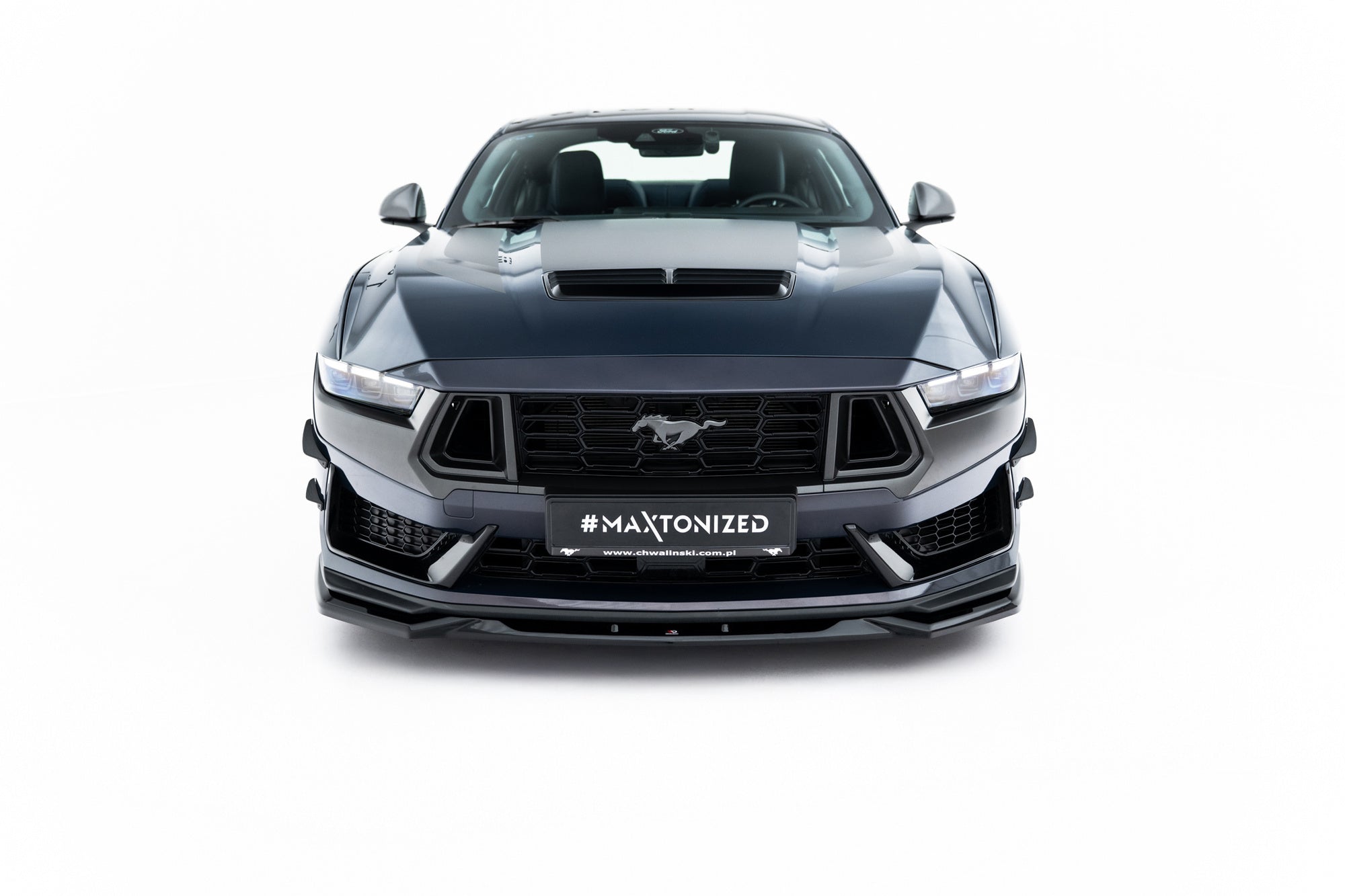 Maxton Design Splitter delantero V.2 para Ford Mustang Dark Horse Mk7 - imagen 2
