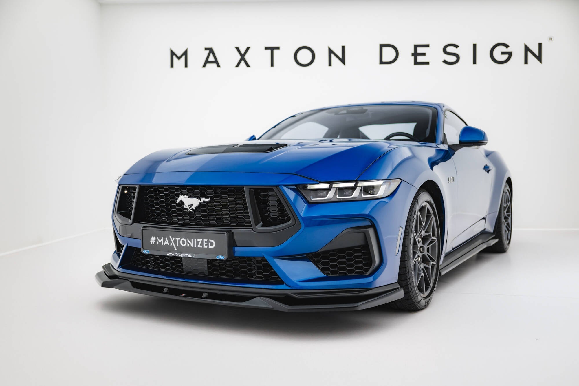 Maxton Design Splitter delantero V.2 para Ford Mustang GT Mk7 - imagen 1