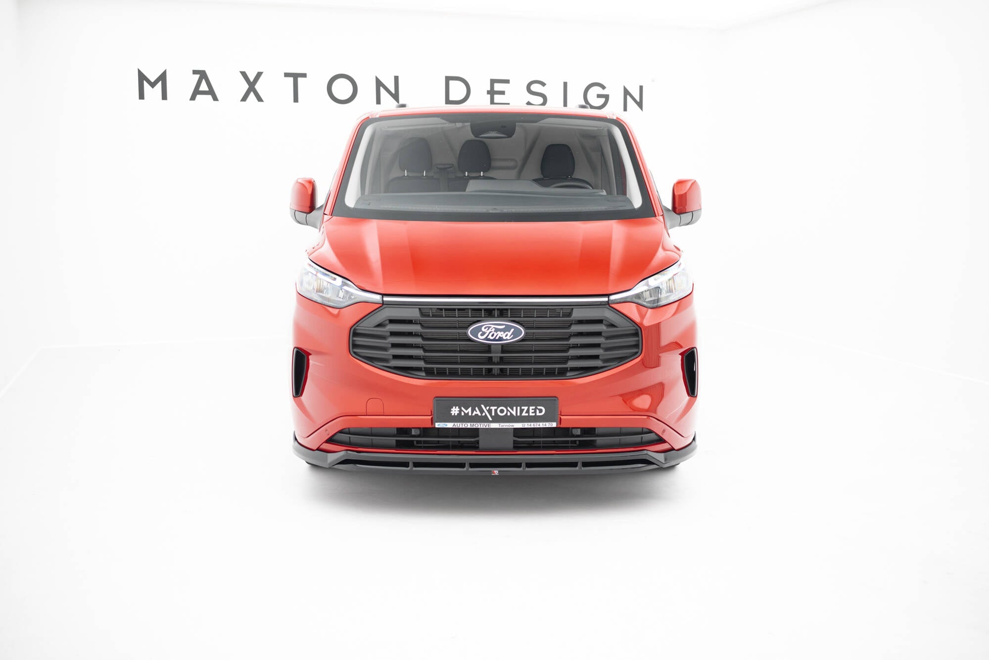 Maxton Design Splitter delantero V.2 para Ford Transit Custom / Tourneo Custom Mk2 - imagen 2