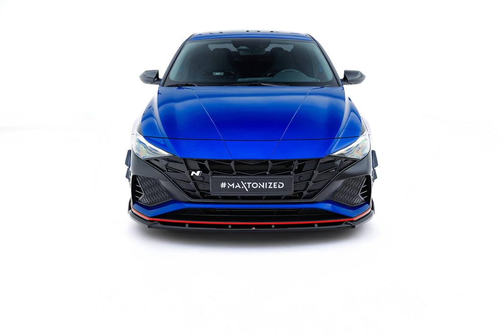 Maxton Design Splitter delantero V.2 para Hyundai Elantra N Mk7 - imagen 2