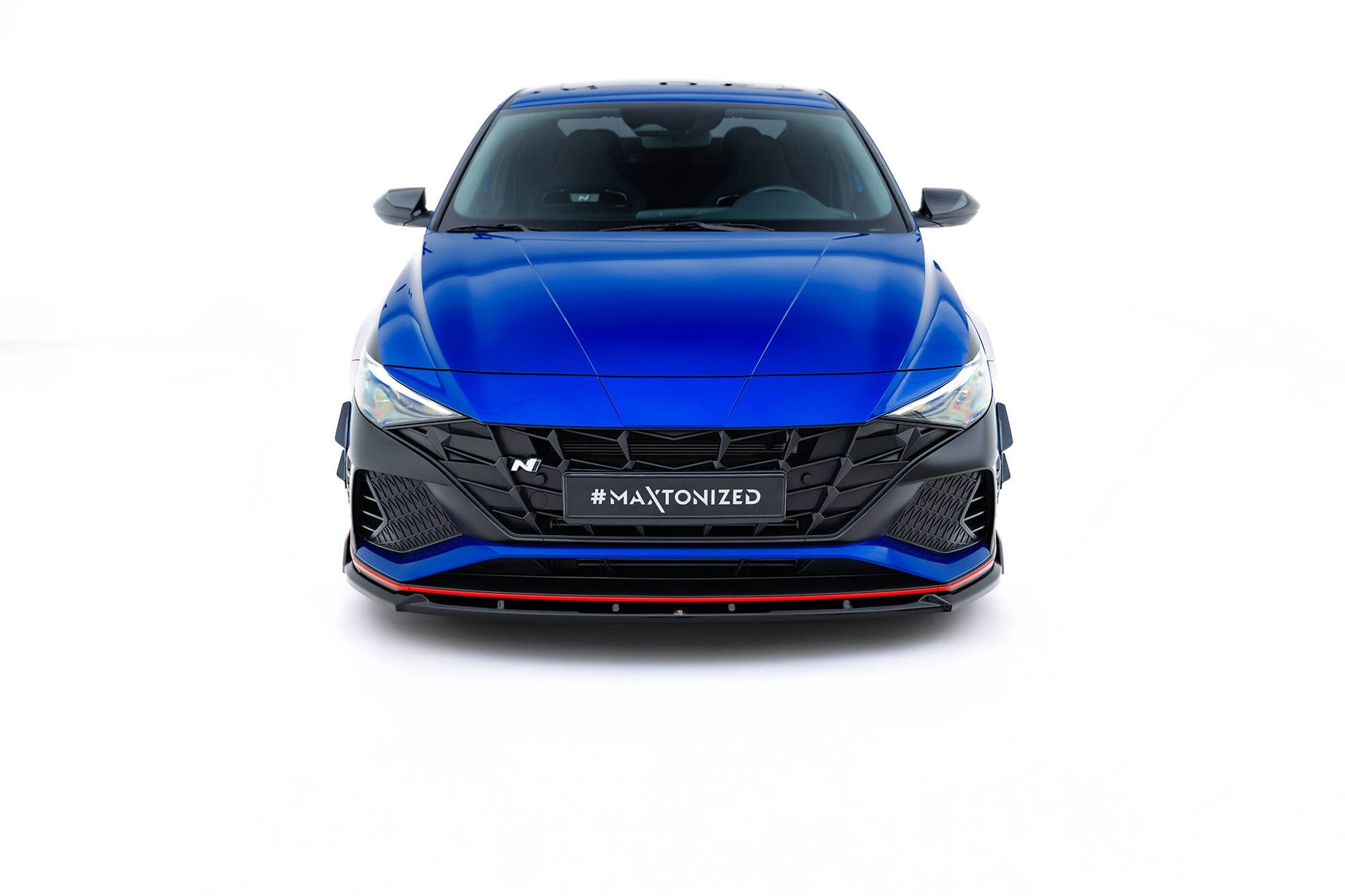 Maxton Design Splitter delantero V.2 para Hyundai Elantra N Mk7 - imagen 2