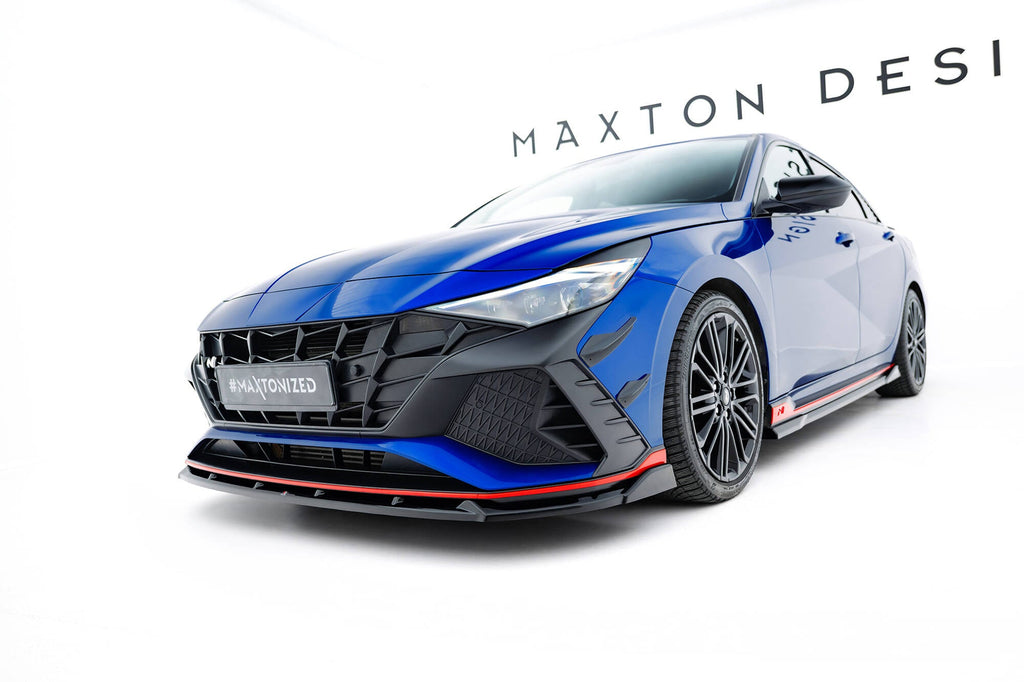 Maxton Design Splitter delantero V.2 para Hyundai Elantra N Mk7 - imagen 1