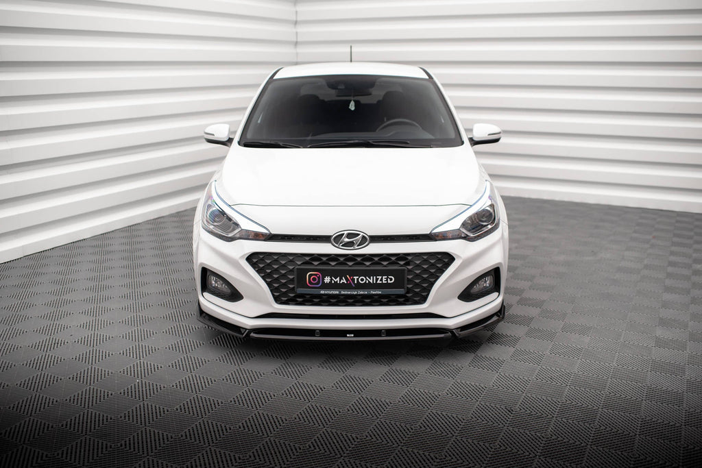 Maxton Design Splitter delantero V.2 para Hyundai I20 Mk2 Facelift - imagen 2