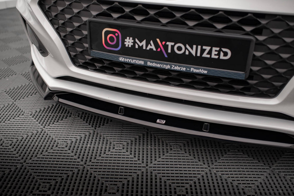 Maxton Design Splitter delantero V.2 para Hyundai I20 Mk2 Facelift - imagen 3