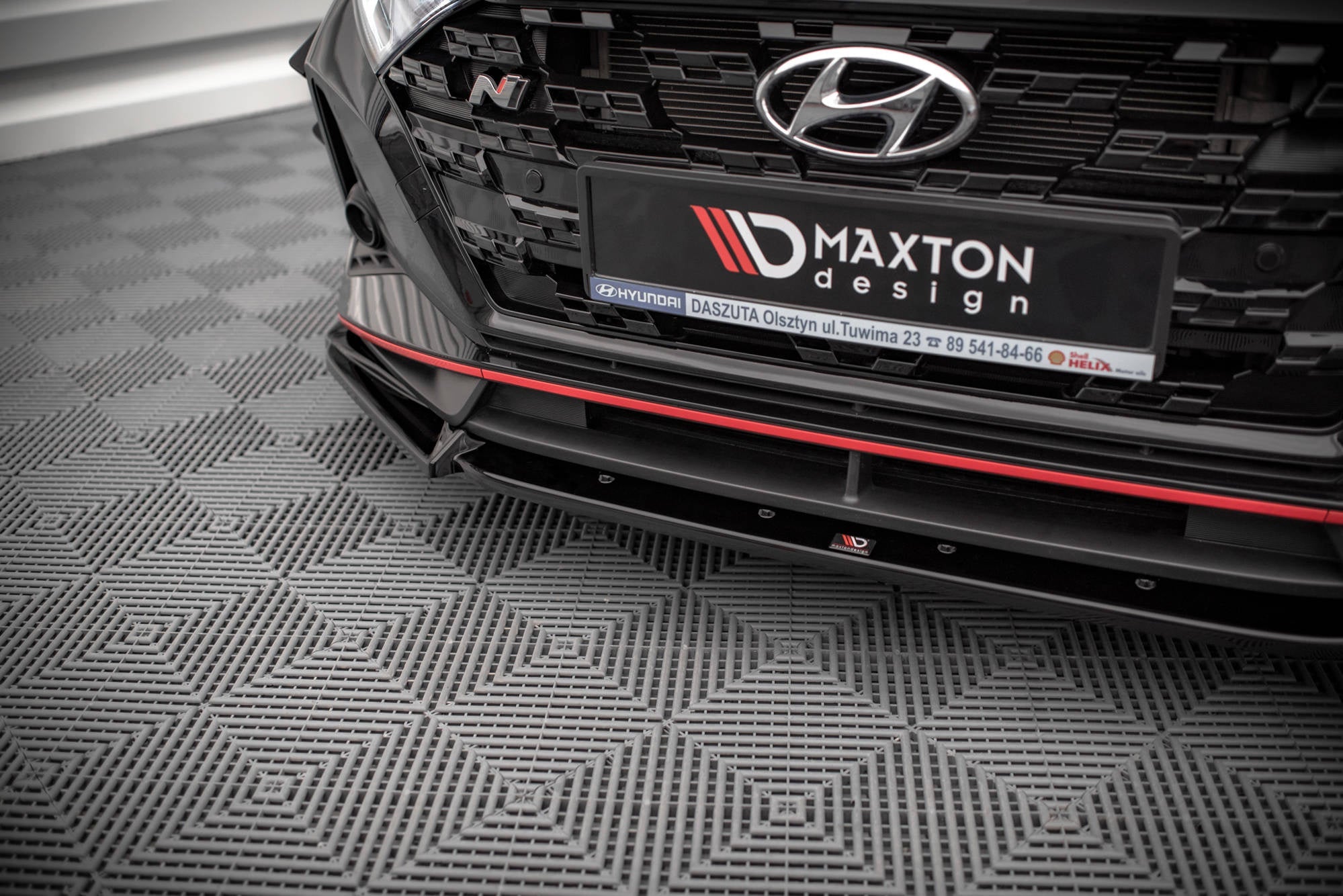 Maxton Design Splitter delantero V.2 para Hyundai I20 N Mk3 - imagen 3