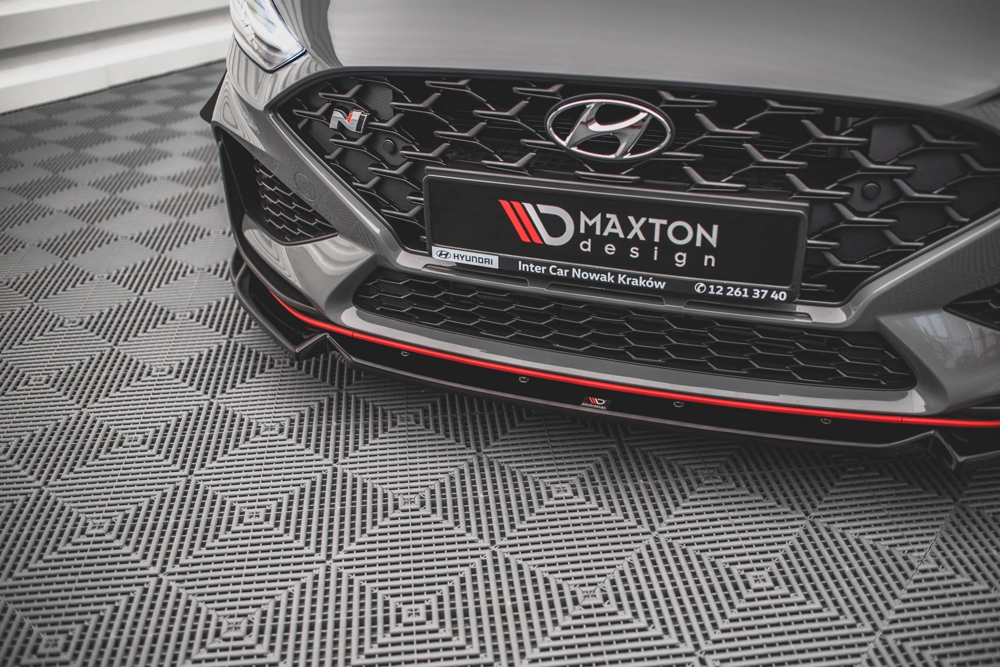 Maxton Design Splitter delantero V.2 para Hyundai I30 N / I30 N-Line Hatchback/Fastback Mk3 Facelift - imagen 3