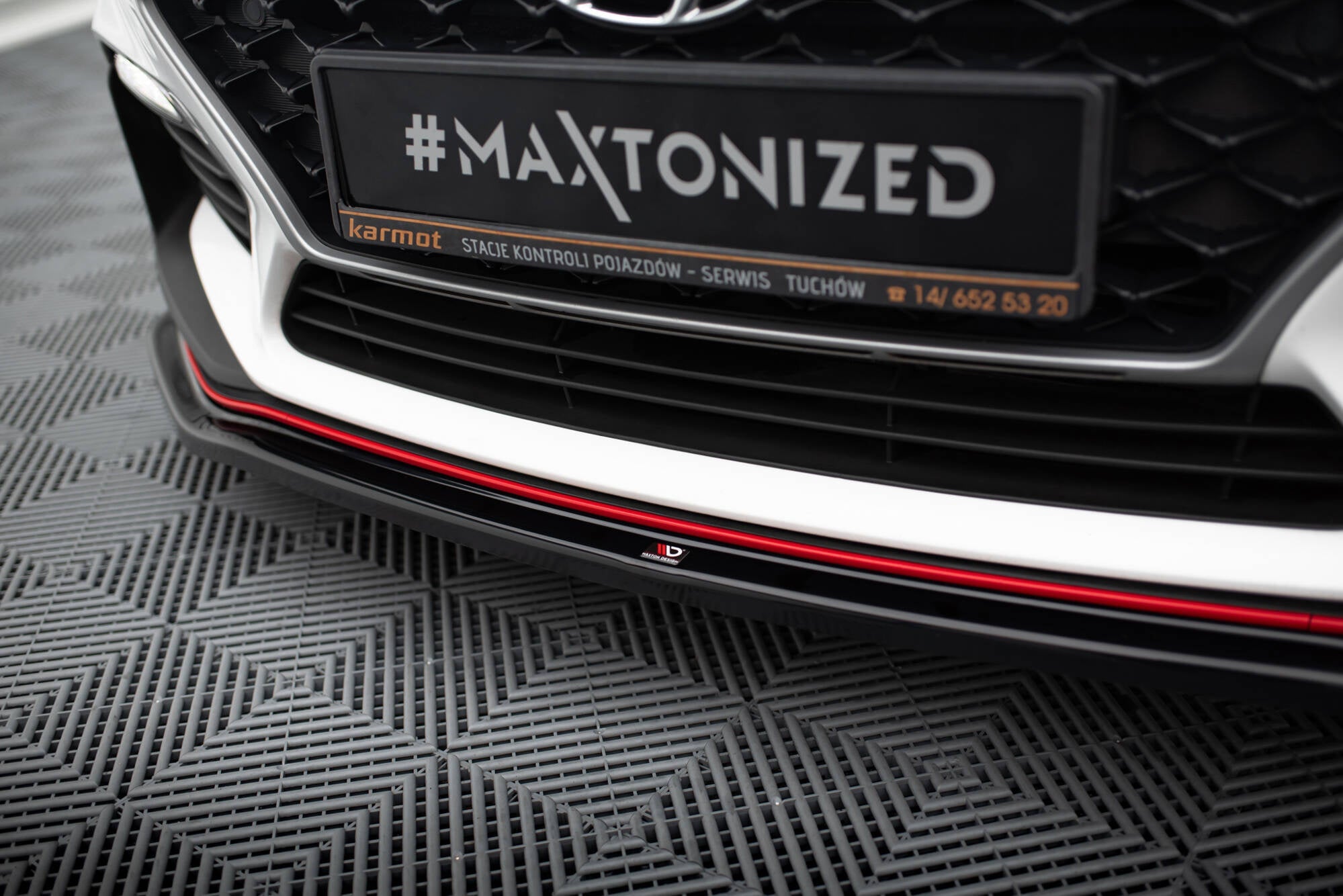 Maxton Design Splitter delantero V.2 para Hyundai I30 N Mk3 Hatchback / Fastback - imagen 3