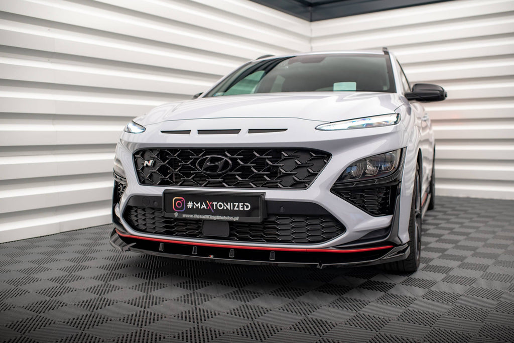 Maxton Design Splitter delantero V.2 para Hyundai Kona N Mk1 - imagen 1