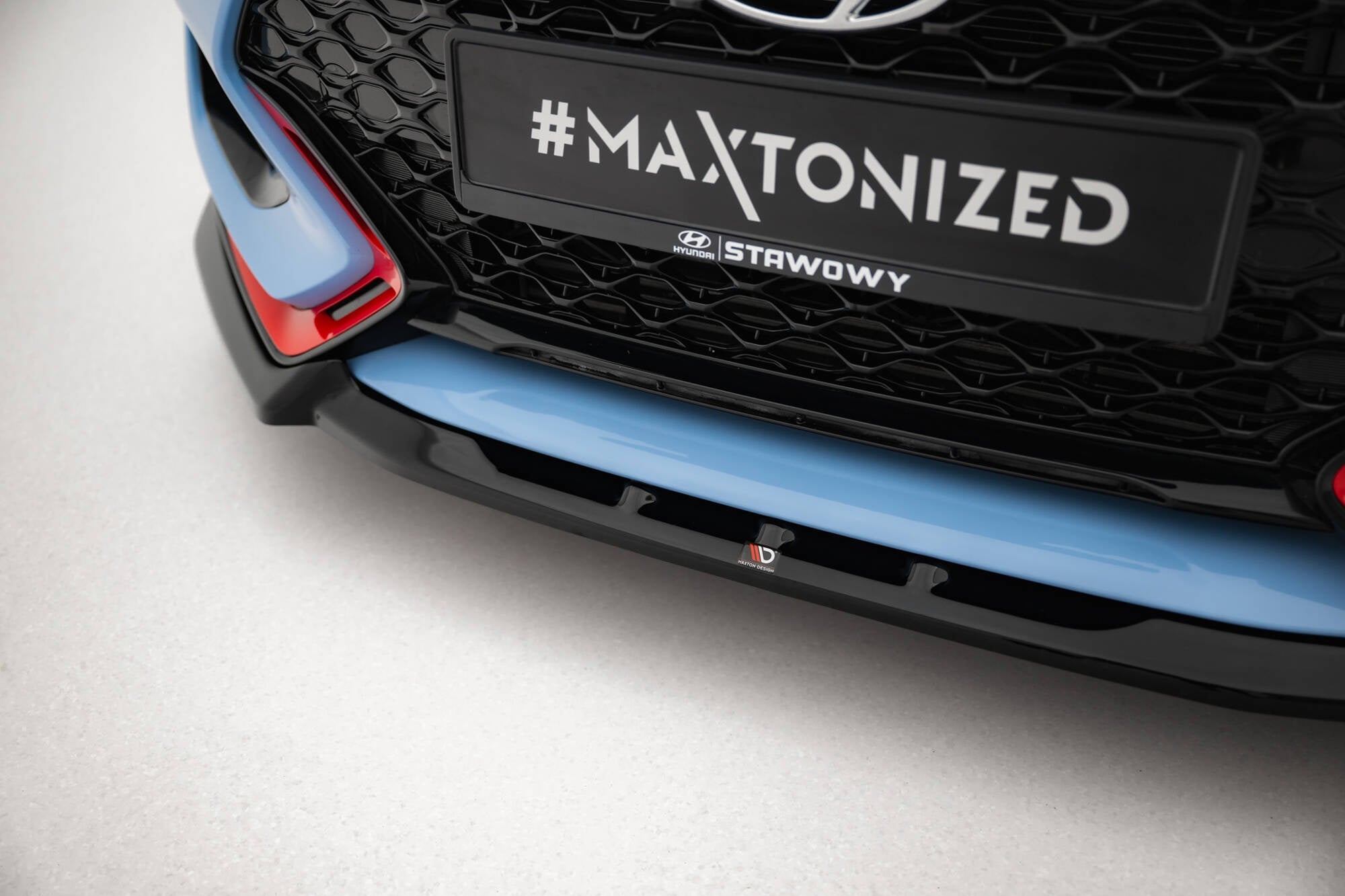 Maxton Design Splitter delantero V.2 para Hyundai Veloster N Mk2 - imagen 3