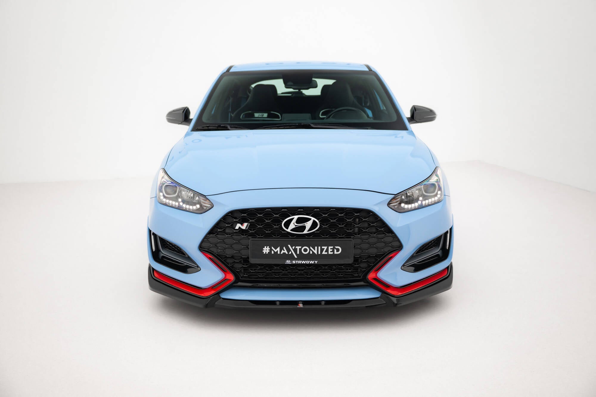 Maxton Design Splitter delantero V.2 para Hyundai Veloster N Mk2 - imagen 2