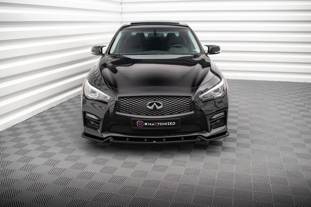 Maxton Design Splitter delantero V.2 para Infiniti Q50 S Mk1 - imagen 2