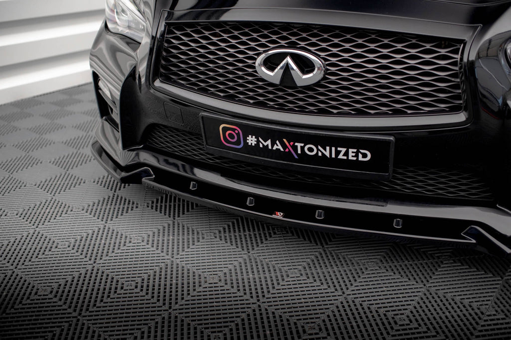 Maxton Design Splitter delantero V.2 para Infiniti Q50 S Mk1 - imagen 3