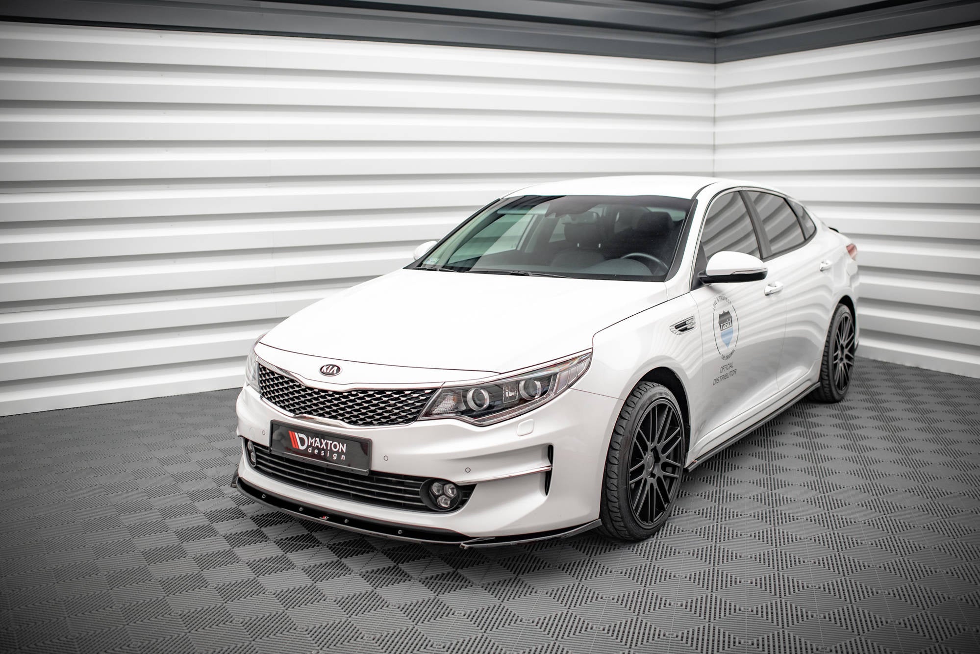 Maxton Design Splitter delantero V.2 para Kia Optima Mk4 - imagen 1
