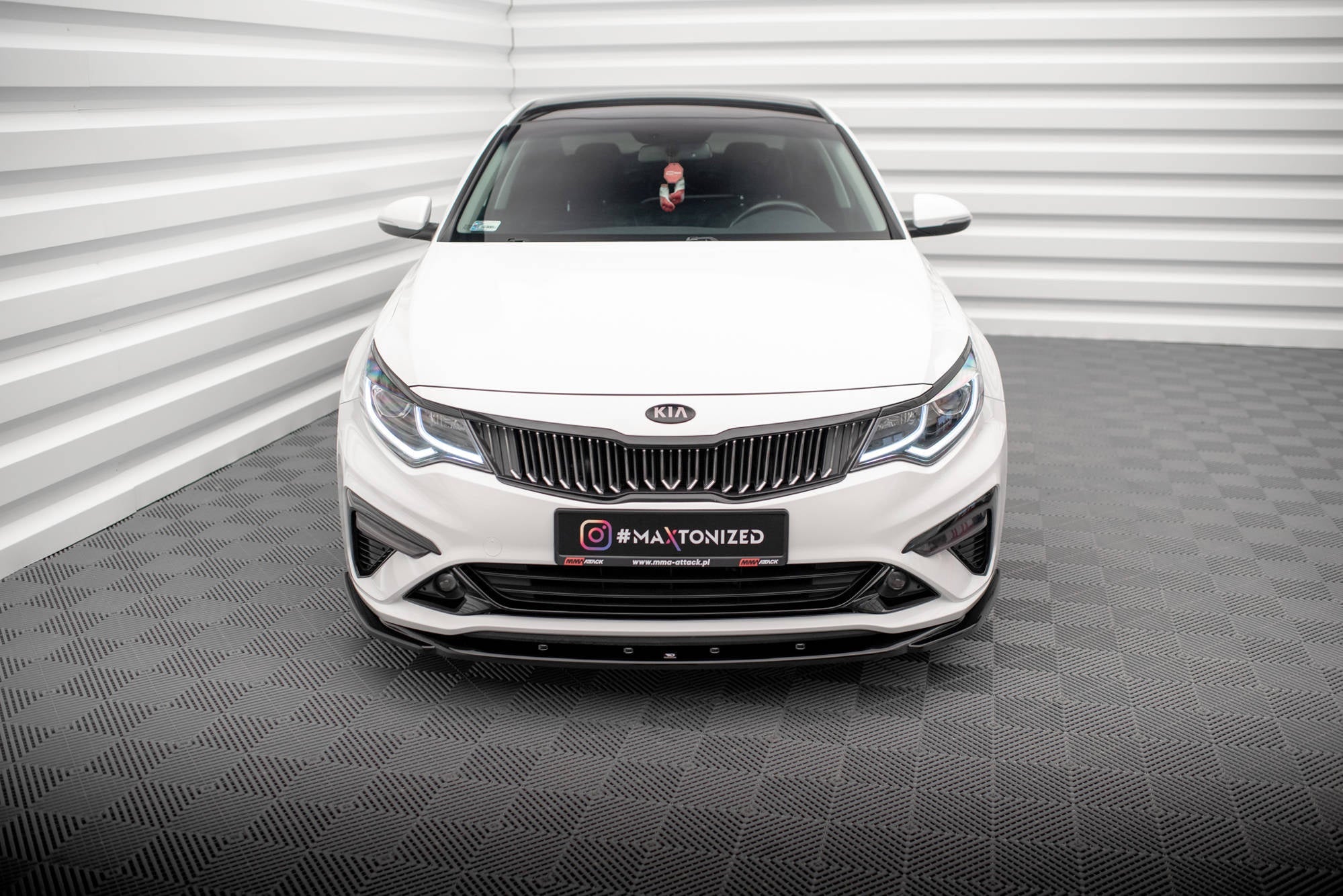 Maxton Design Splitter delantero V.2 para Kia Optima Mk4 Facelift - imagen 2