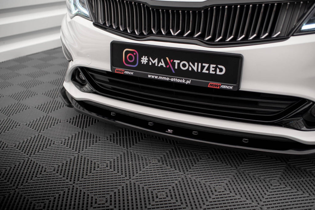 Maxton Design Splitter delantero V.2 para Kia Optima Mk4 Facelift - imagen 3