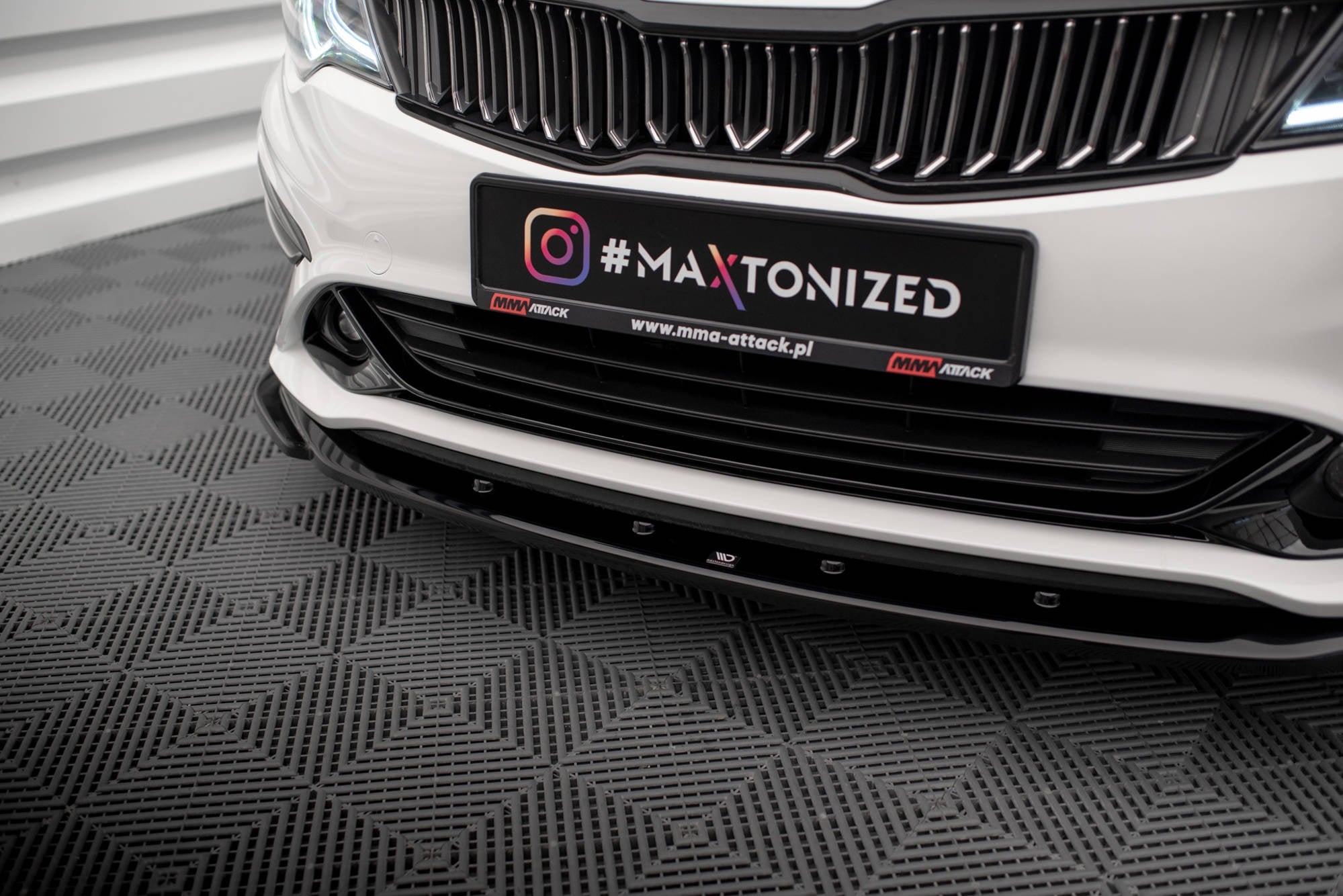 Maxton Design Splitter delantero V.2 para Kia Optima Mk4 Facelift - imagen 3