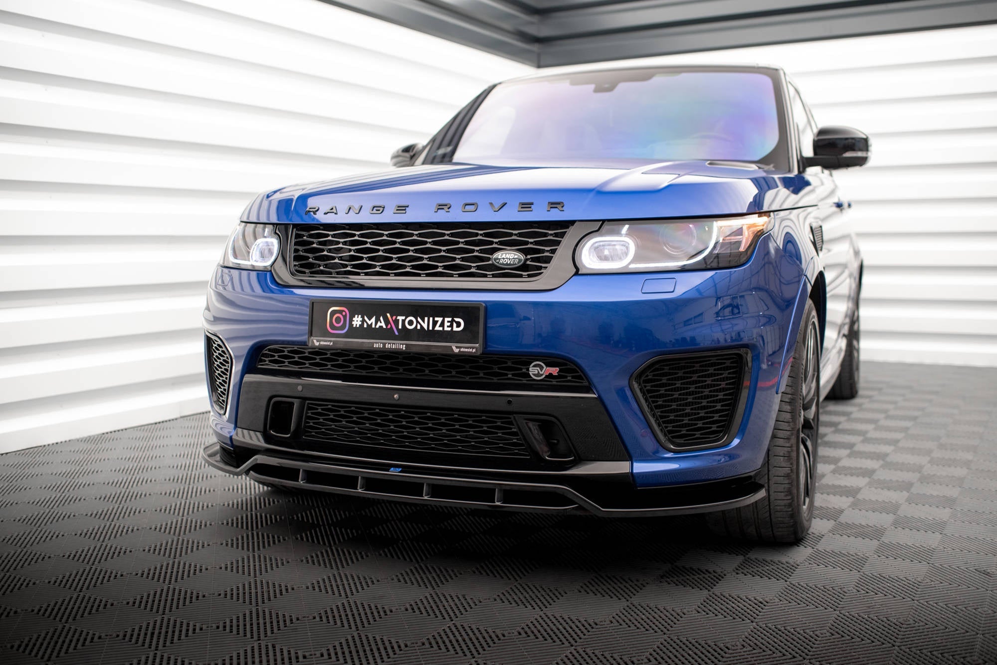 Maxton Design Splitter delantero V.2 para Land Rover Range Rover Sport SVR Mk2 - imagen 1