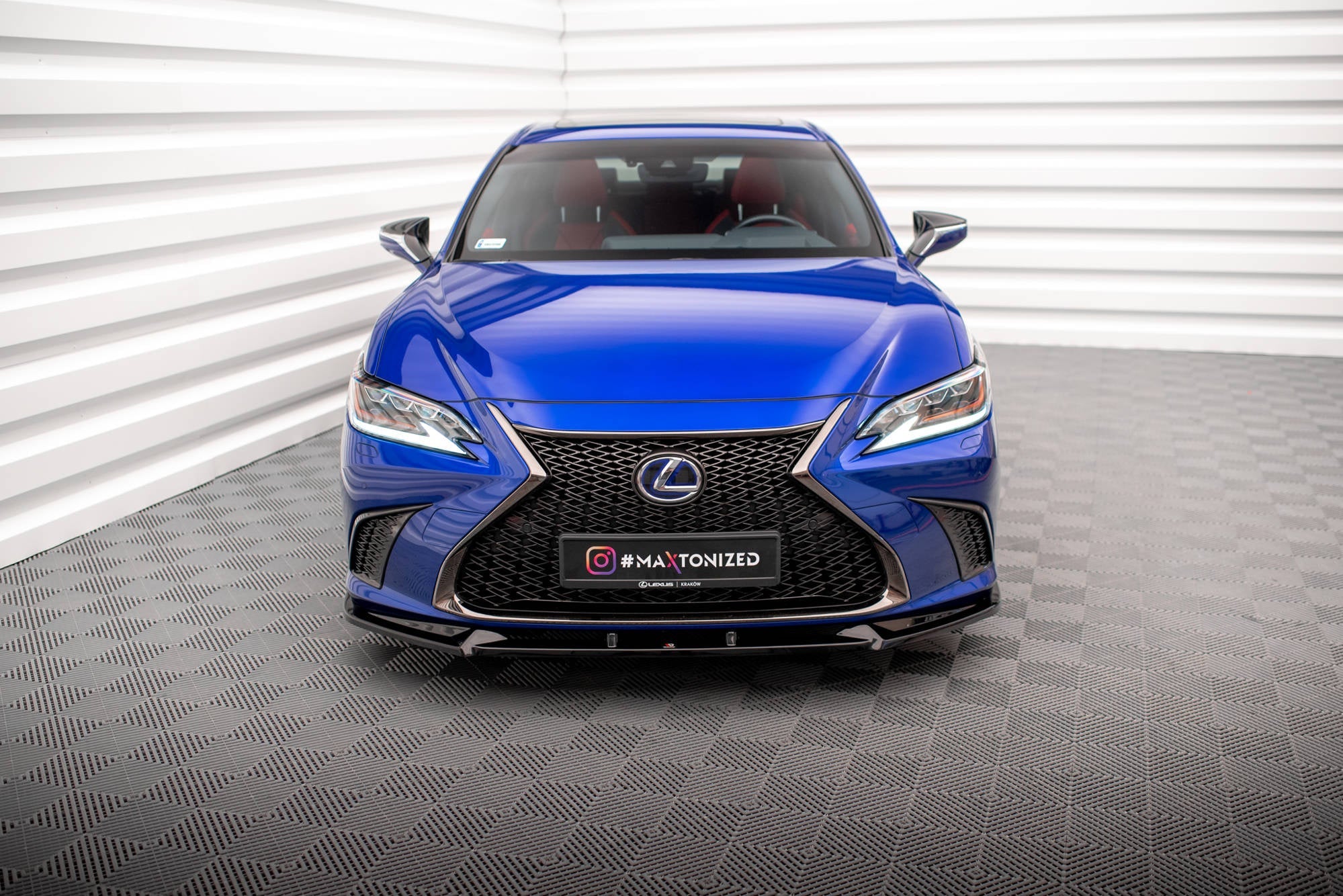 Maxton Design Splitter delantero V.2 para Lexus ES F Sport Mk7 - imagen 2