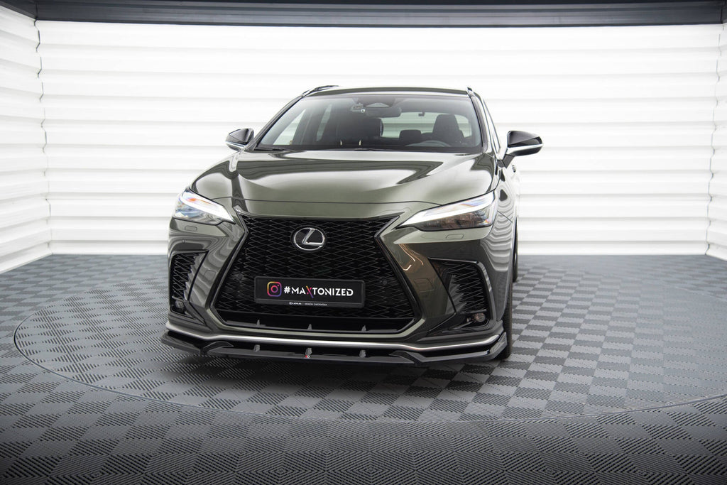 Maxton Design Splitter delantero V.2 para Lexus NX F-Sport Mk2 - imagen 1