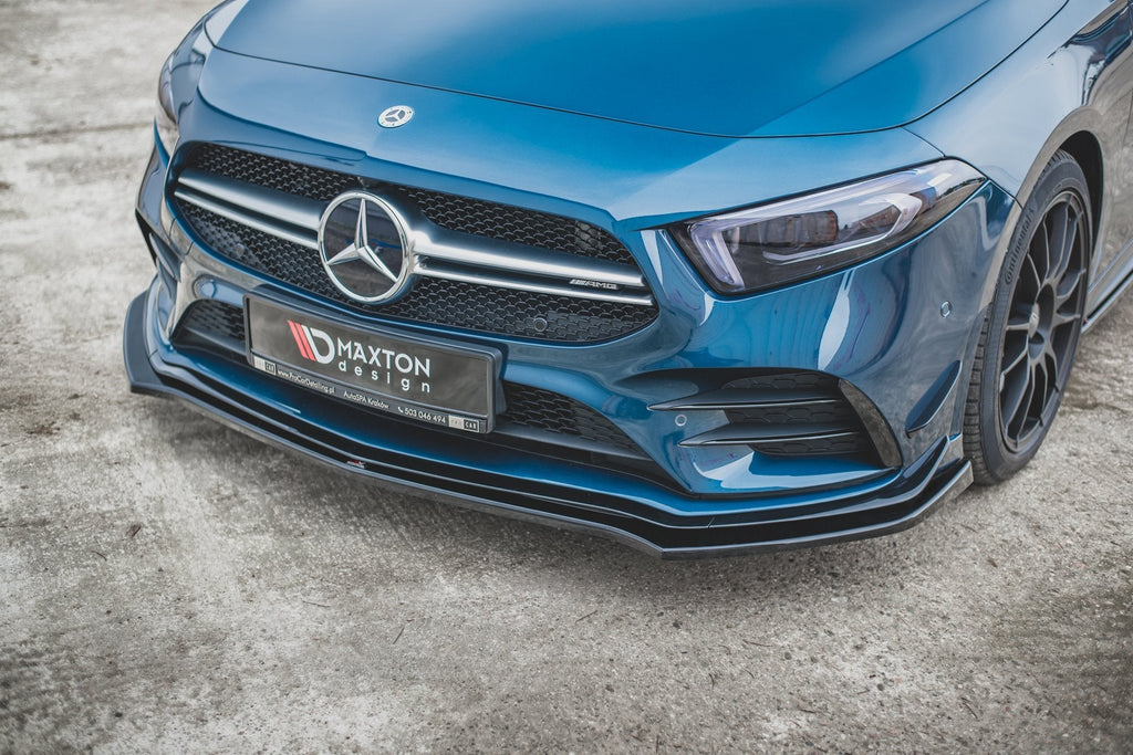 Maxton Design Splitter delantero V.2 para Mercedes A35 AMG Aero W177 - imagen 1