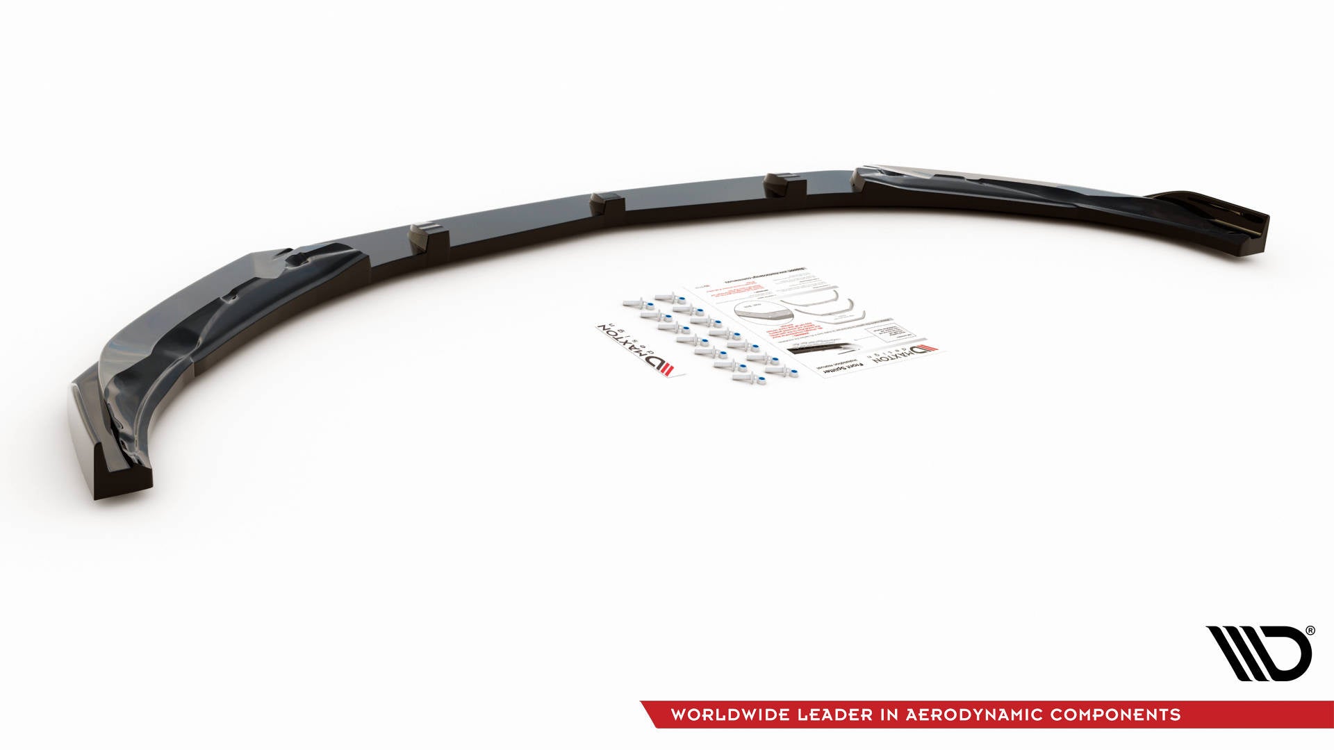 Maxton Design Splitter delantero V.2 para Mercedes-AMG C63 Coupe AMG Aero Pack C205 Facelift - imagen 4