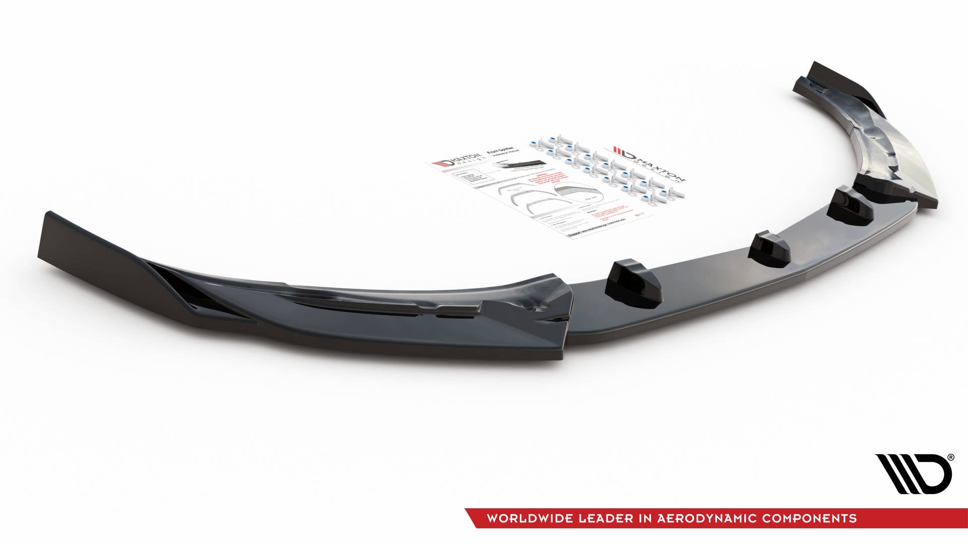 Maxton Design Splitter delantero V.2 para Mercedes-AMG C63 Coupe AMG Aero Pack C205 Facelift - imagen 3